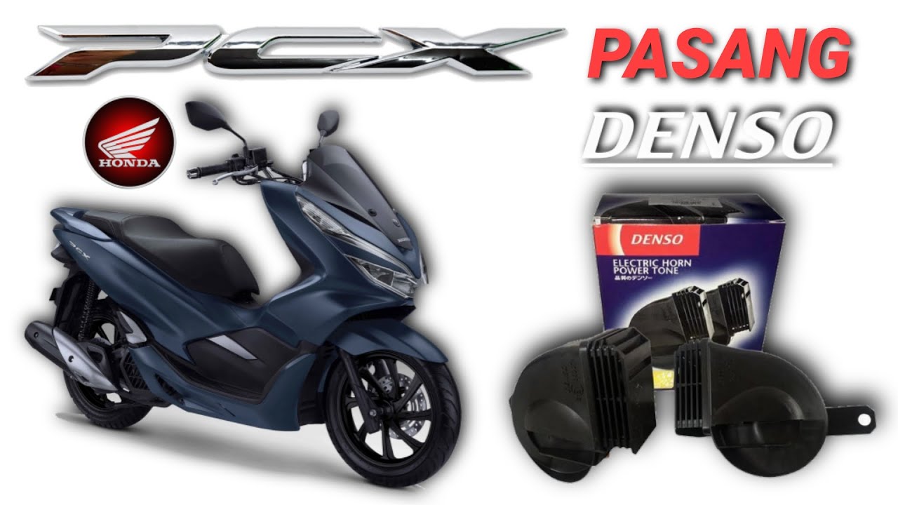 PASANG KLAKSON DENSO DI HONDA PCX