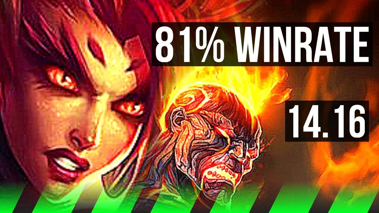ZYRA vs BRAND (JGL) | 81% winrate, 7/2/14 | EUW Master | 14.16
