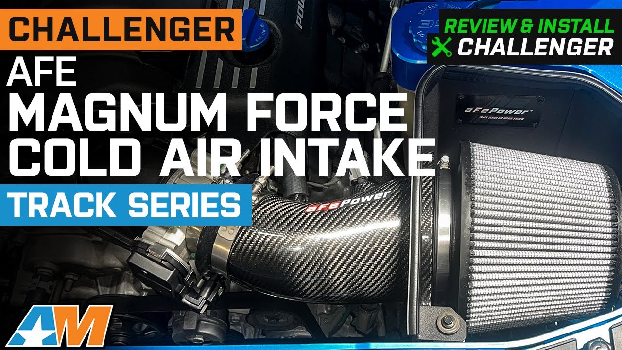 2012-2022  HEMI Charger AFE Magnum FORCE Stage 2 Track Series Cold Air Intake Review & Install