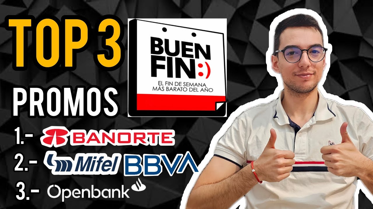 TOP 3 PROMOCIONES BANCARIAS del BUEN FIN 2025 💳🔥 | Consejos + Trucos