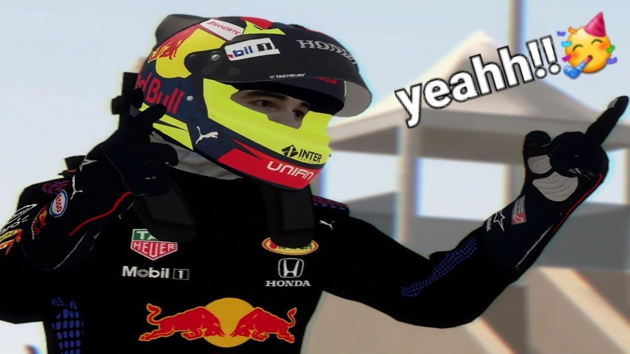 F1 2021 Sergio Perez ganando en abu dhabi el campeonato a Hamilton  (f1 2014)  con mods 