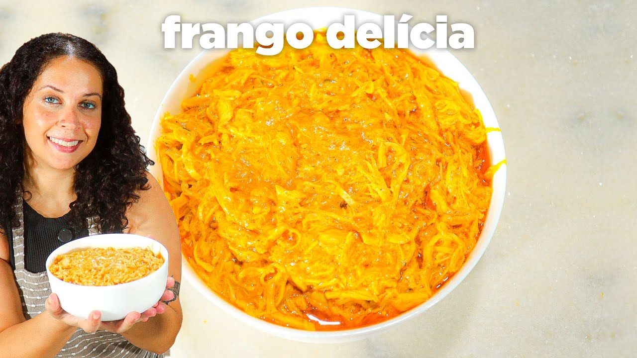 FRANGO CREMOSO DELÍCIA | FRANGO DESFIADO