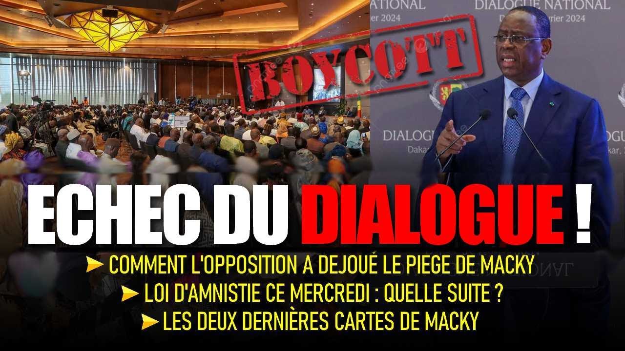 Faux Dialogue, Loi d'amnistie ce mercredi, Nakala Macky bëgoon piéger Ousmane Sonko