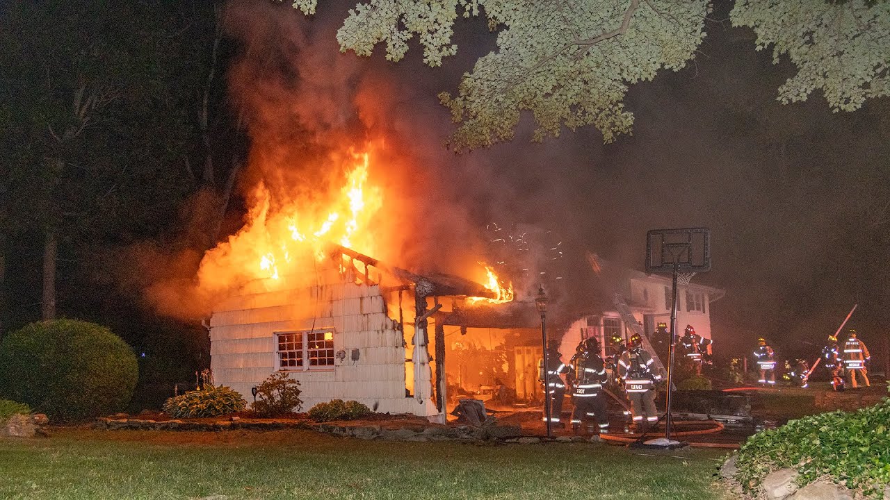 Midland Dr. Fire (Orange, CT) 7/30/22