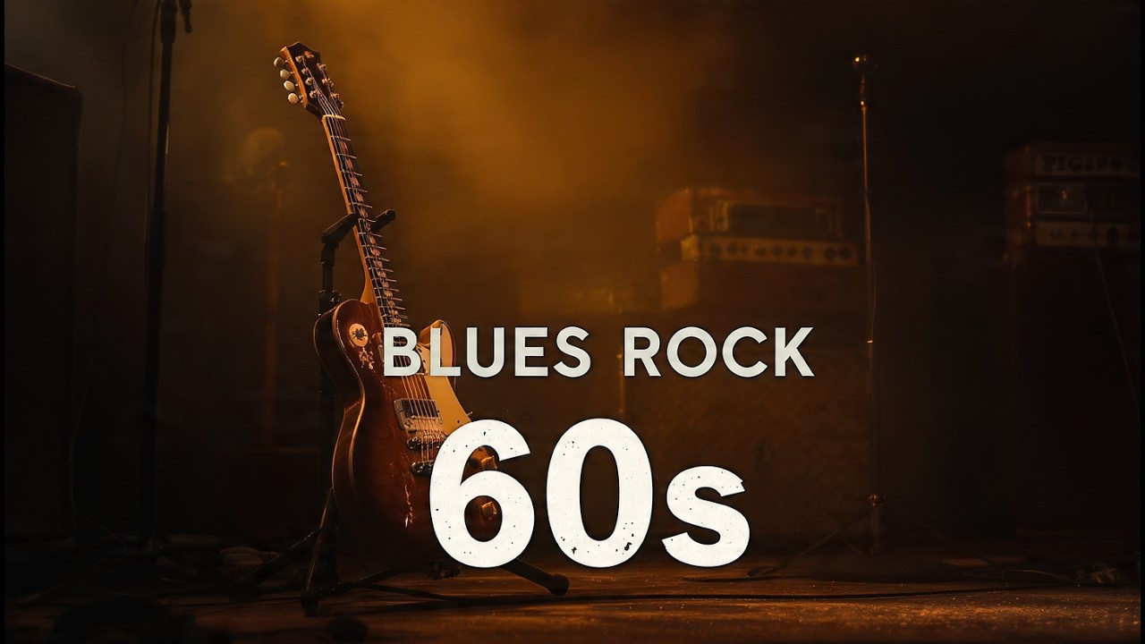 60s Blues Rock Instrumental 🎸 Soulful Vintage Guitar