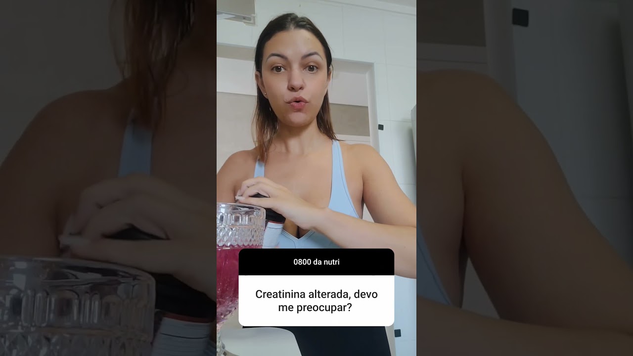 creatinina alterada o que pode ser? | Mariana Oliveira