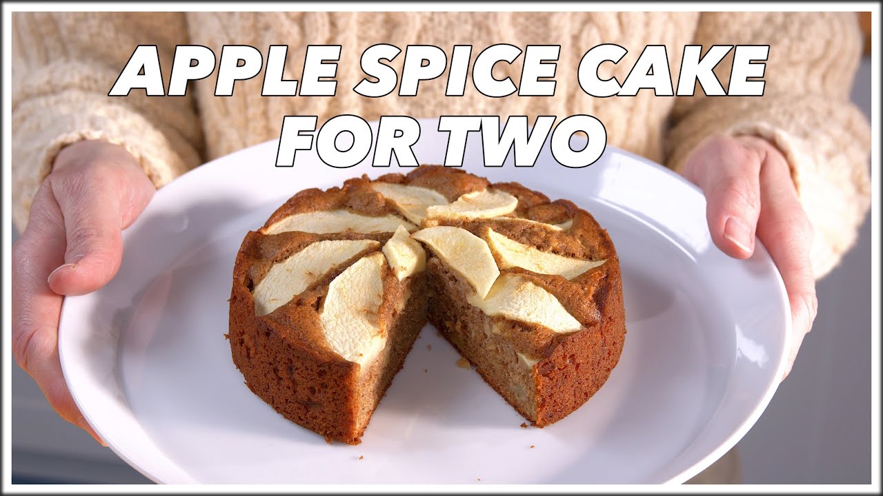 Apple Spice Cake For Two - Glen And Friends Cooking