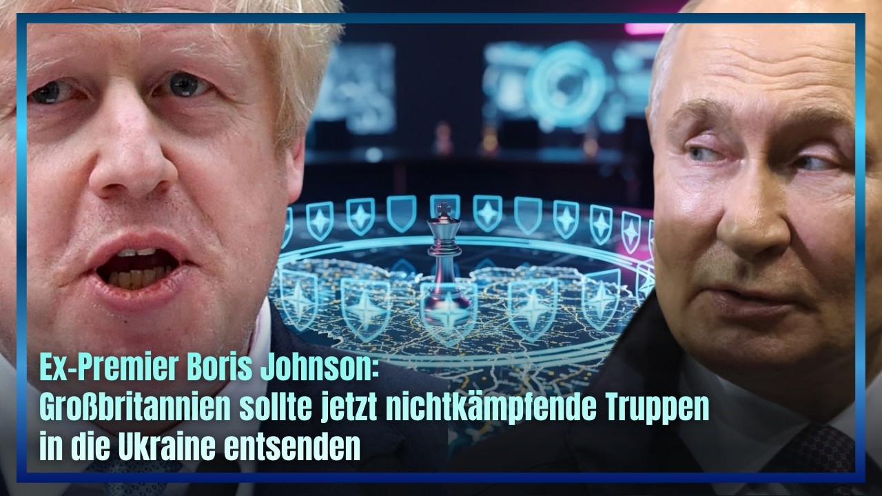Экс-премьер Джонсон: Великобритания должна немедленно отправить в Украину неконфликтные войска