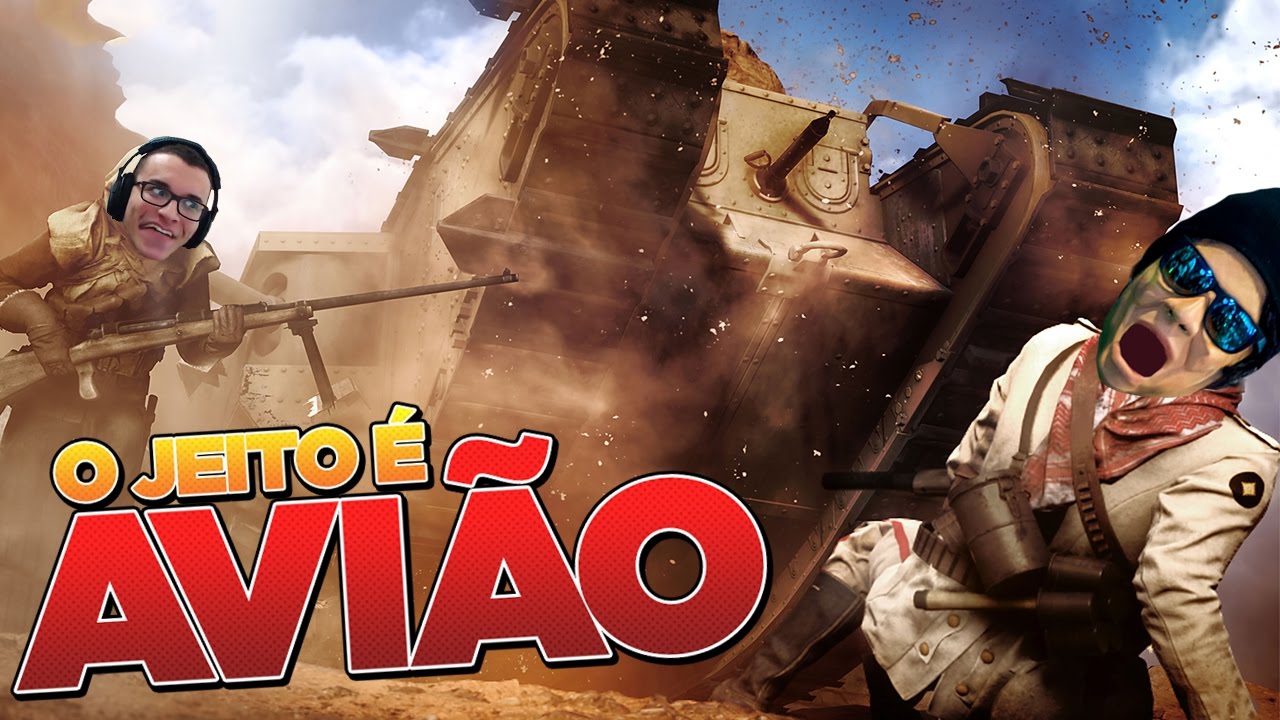 #TeamNVIDIA - O JEITO É: AVIÃO - Battefield 1 ft. Amarelito