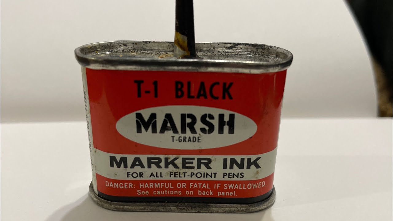 MARSH T GRADE VINTAGE INK ✍️