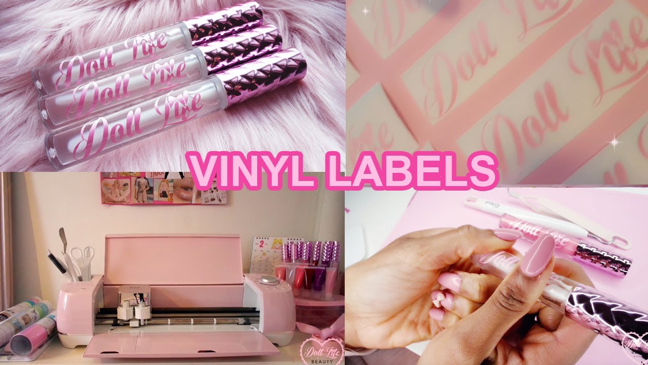 Entrepreneur Life Ep.3: HOW TO MAKE VINYL STICKER LABELS (Step by Step) | NikkiDoll 🎀