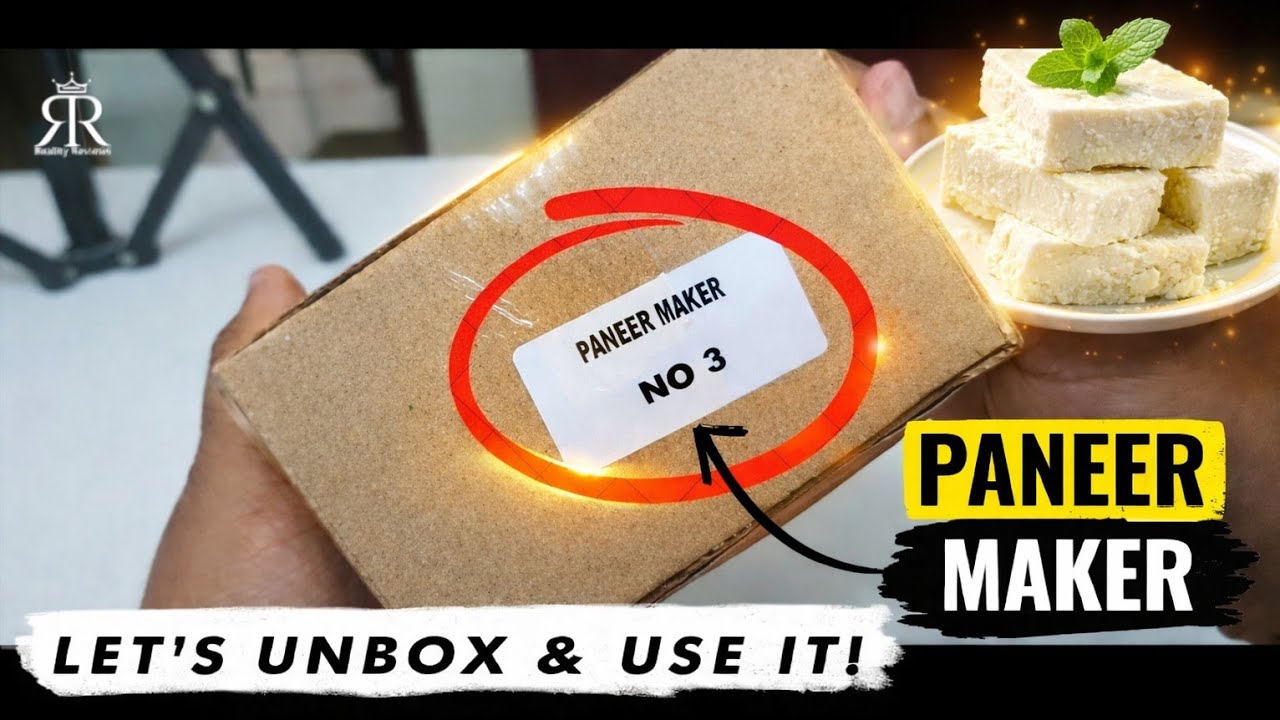 Paneer Maker | 100% Stainless Steel - Lets Unbox and Prepare Fresh paneer at home using this mechine