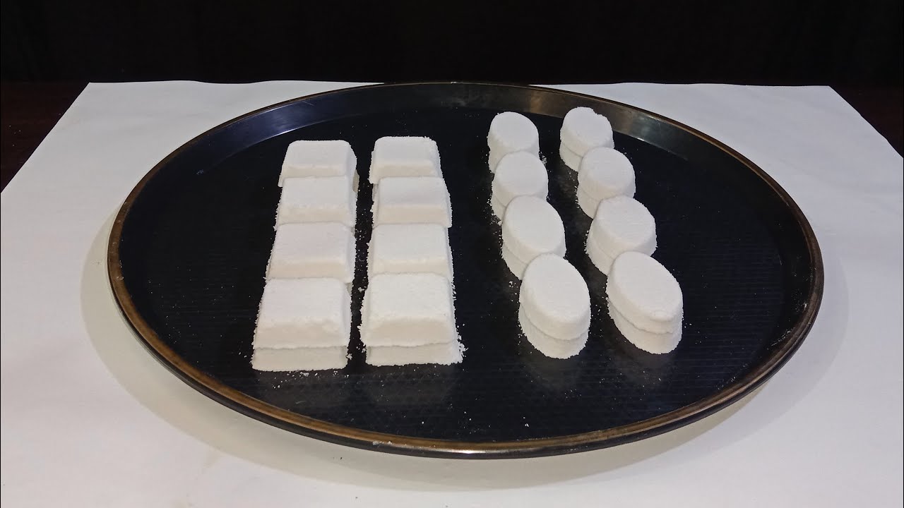 [ASMR baking soda white oddly satisfying crush]