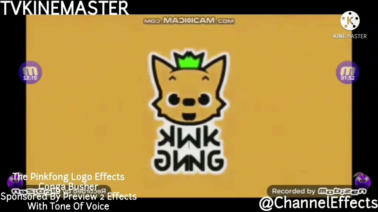 The Pinkfong Logo Effects Conga Busher Sponsored By Preview 2 Effects With Tone Of Voice