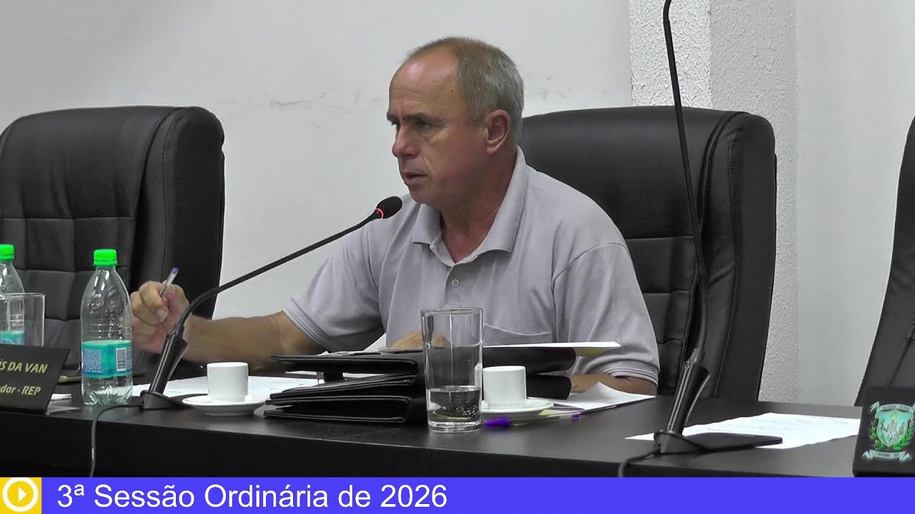 3ª Sessão Ordinária de 2026