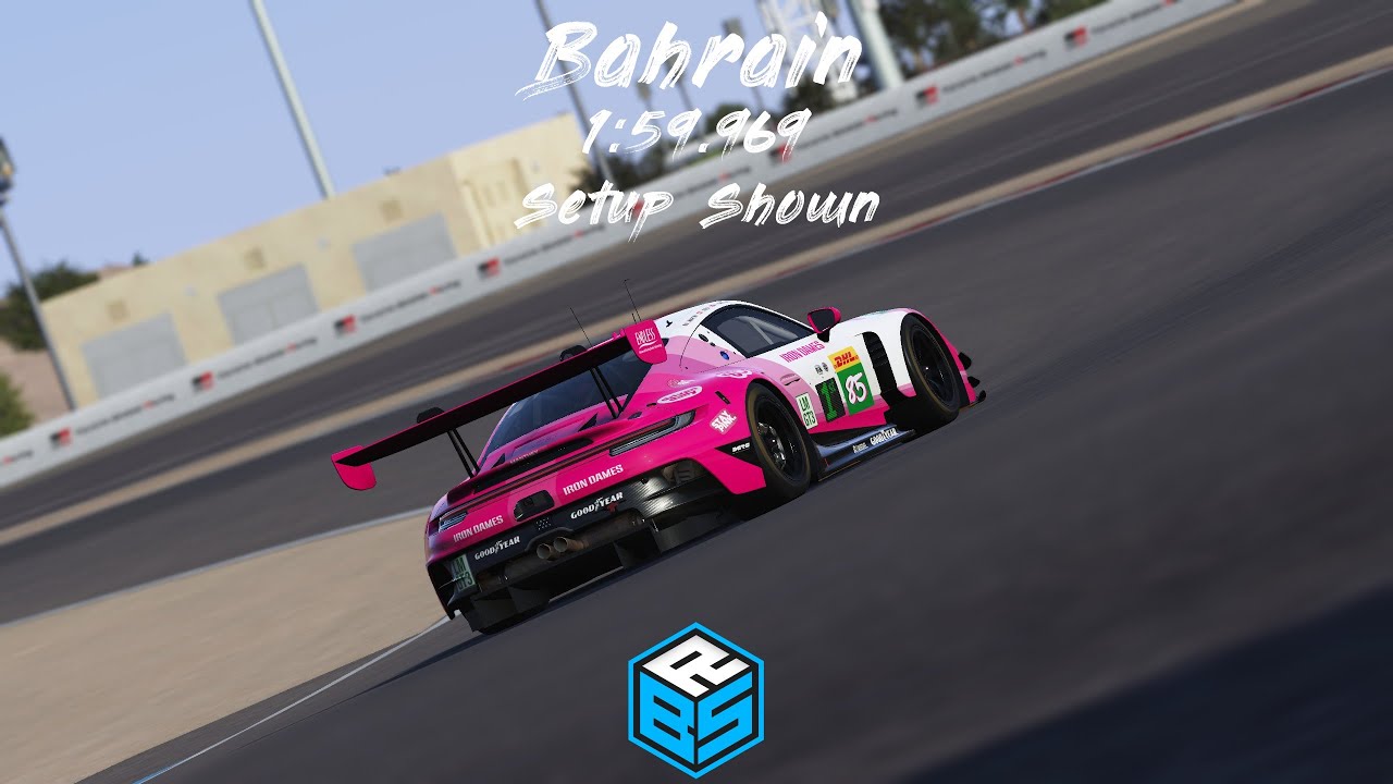 Chase Jones┃Porsche 992 LMGT3┃Bahrain┃1:59.969┃+ Setup┃Le Mans Ultimate
