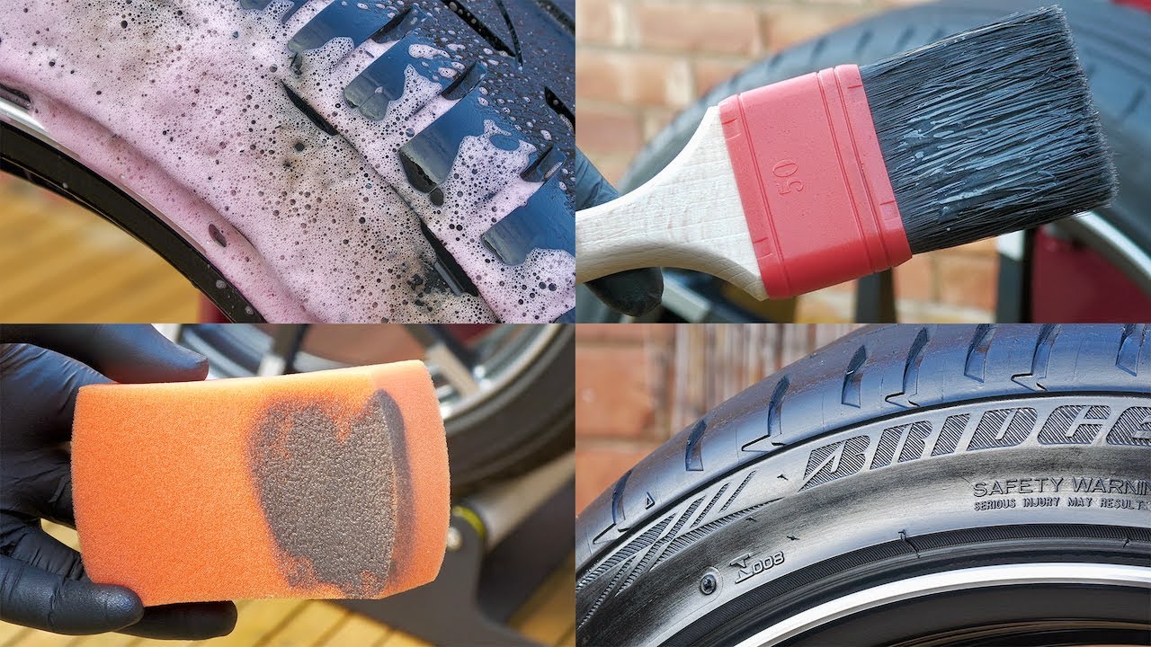 How to Properly Clean & Dress Tyres