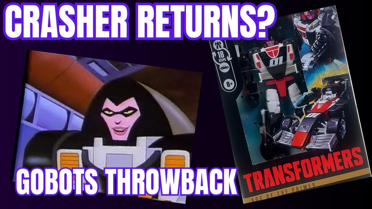 Transformers Crasher Unboxing! Gobots Throwback in Ages of Prime