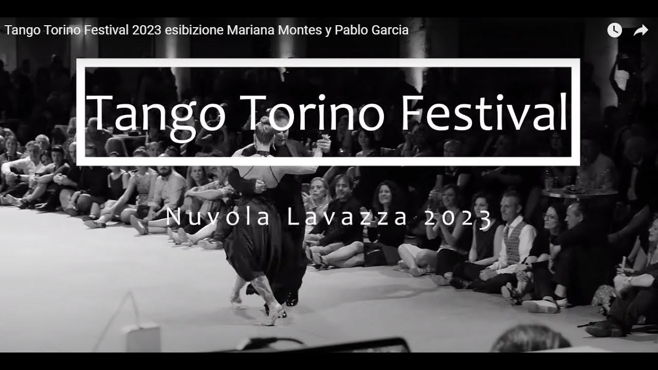 Tango Torino Festival 2023 esibizione Mariana Montes y Pablo Garcia