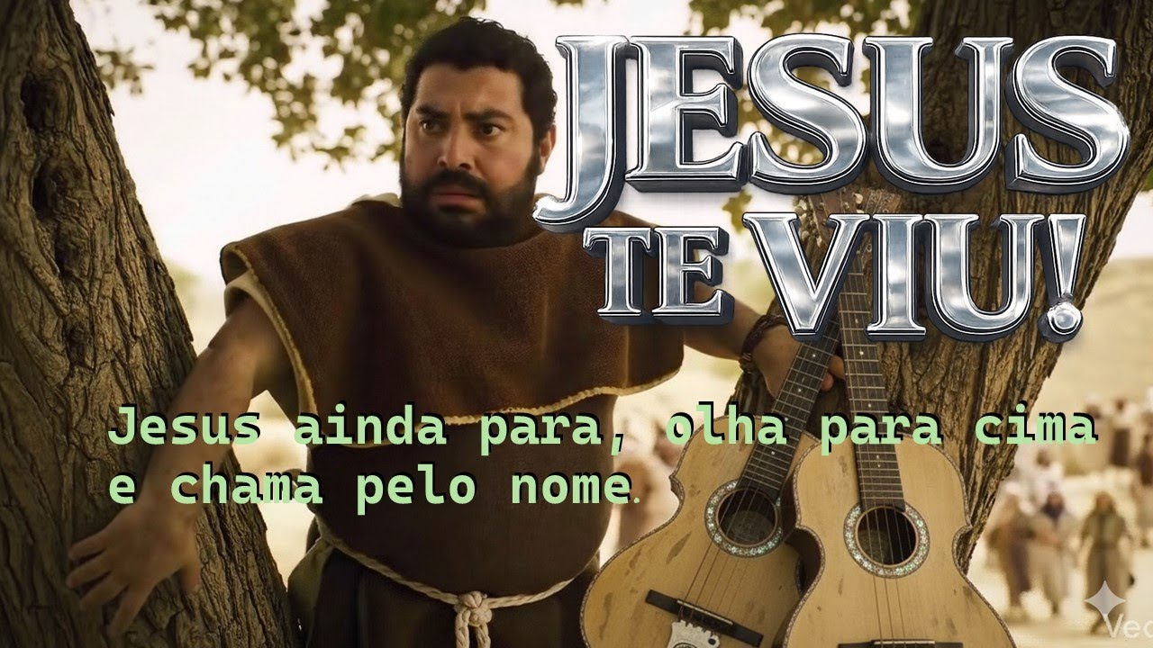 ZAQUEU: A VERDADE QUE A BÍBLIA CONTA (O Encontro que Parou Jericó  - Moda de Viola Gospel)