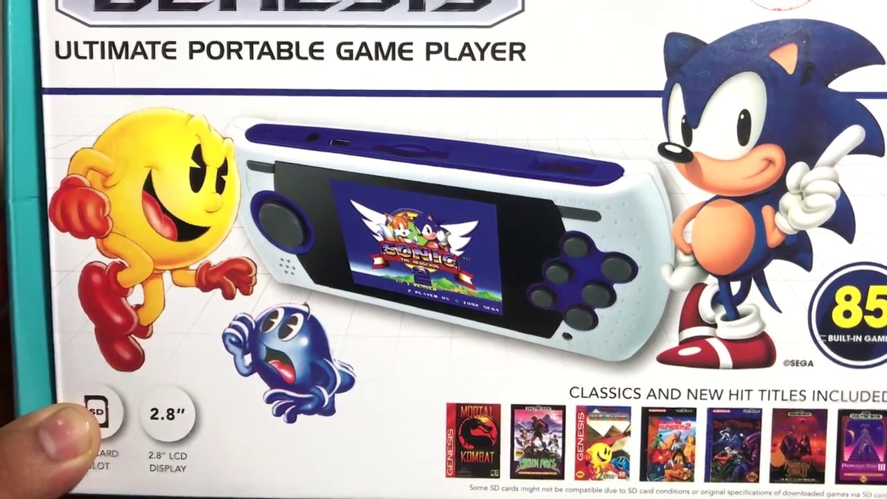 (Español)Sega Genesis Ultimate Portable Game Player(UNBOXING)