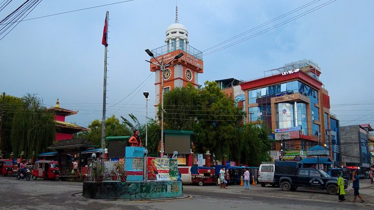 Bhanu Chowk, DHARAN City - 4K Virtual Walking Tour East NEPAL Sunsari
