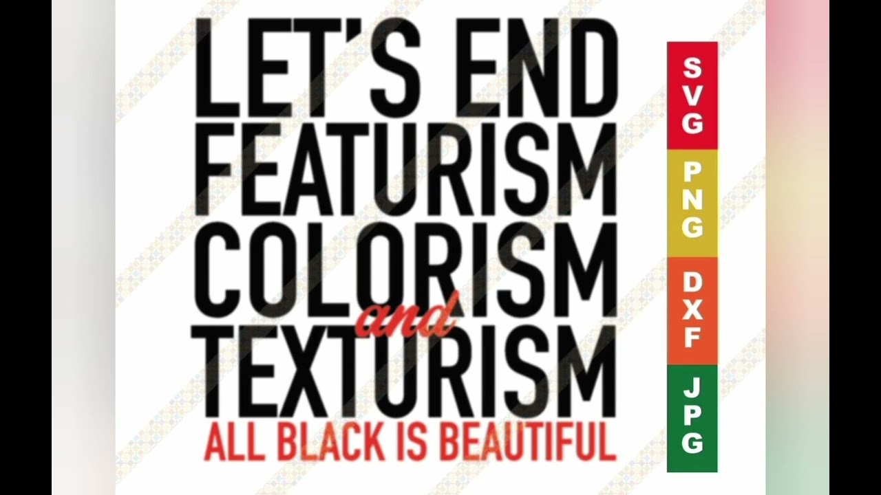 The Correct Definition of the word Colorism