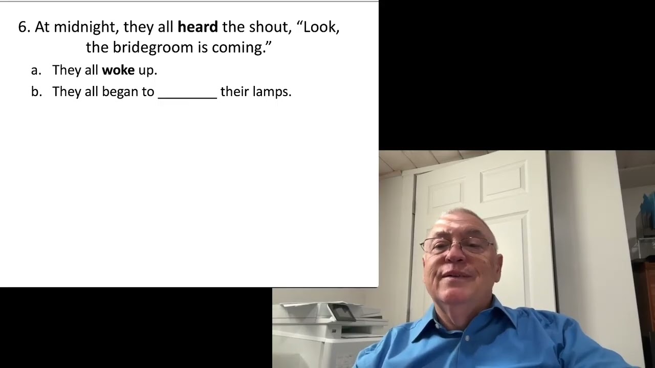 January 21 Parable of the Ten Virgins