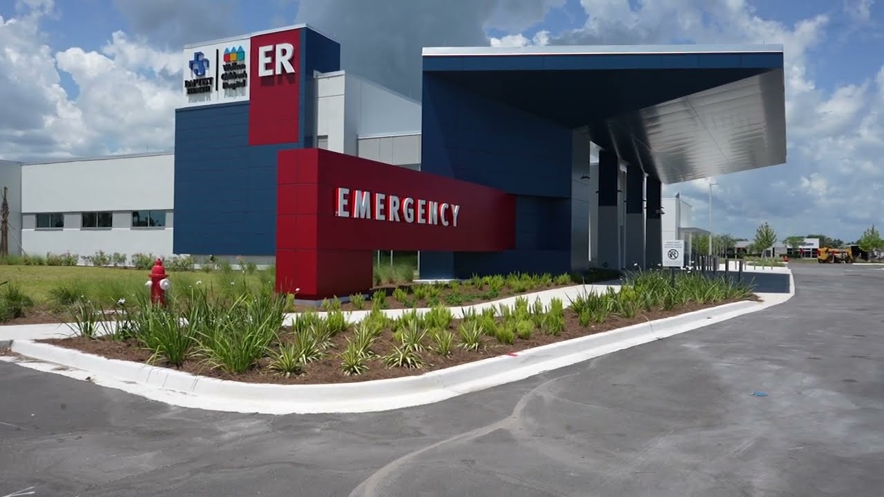 Welcome to the New Baptist & Wolfson St. Augustine Emergency Room