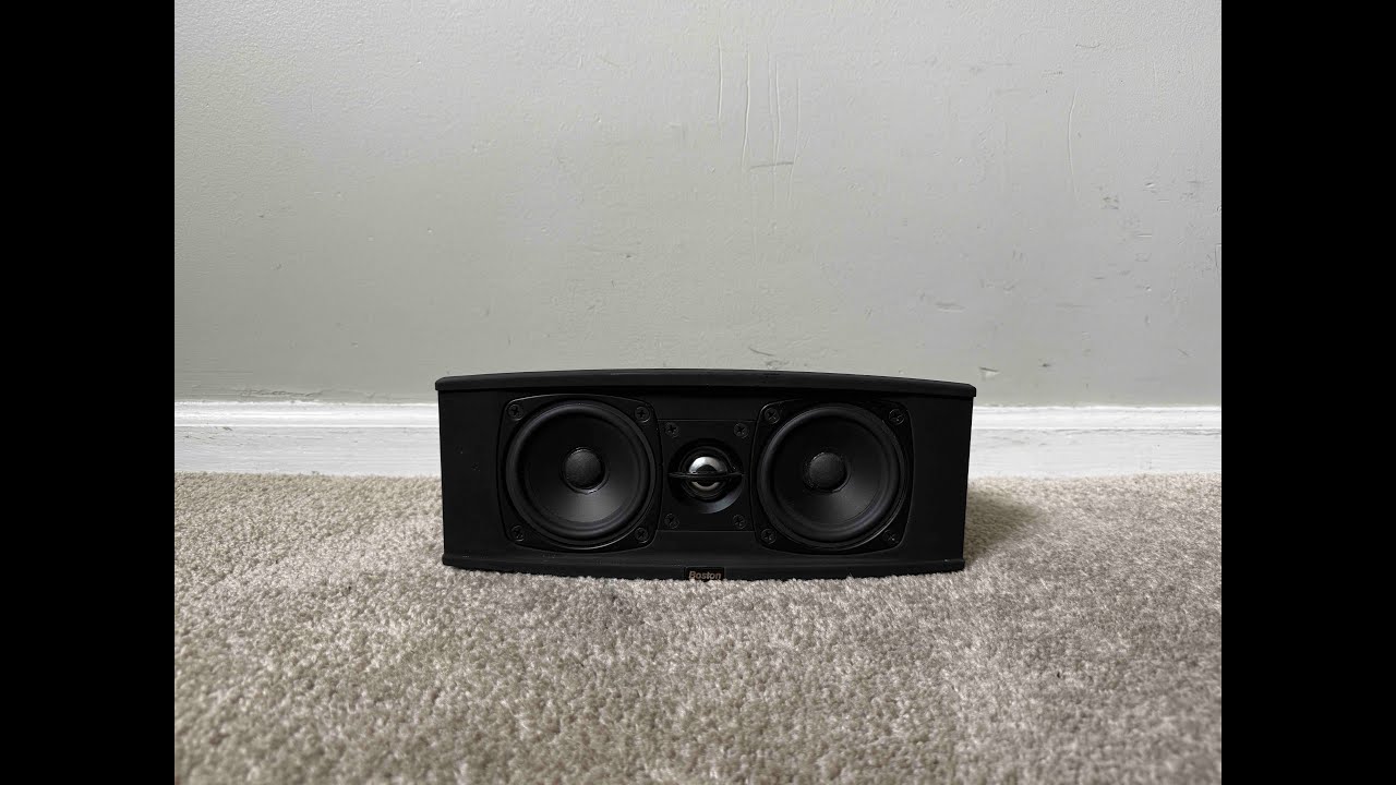 Boston Acoustics Micro90C Home Theater Surround Center Channel Speaker