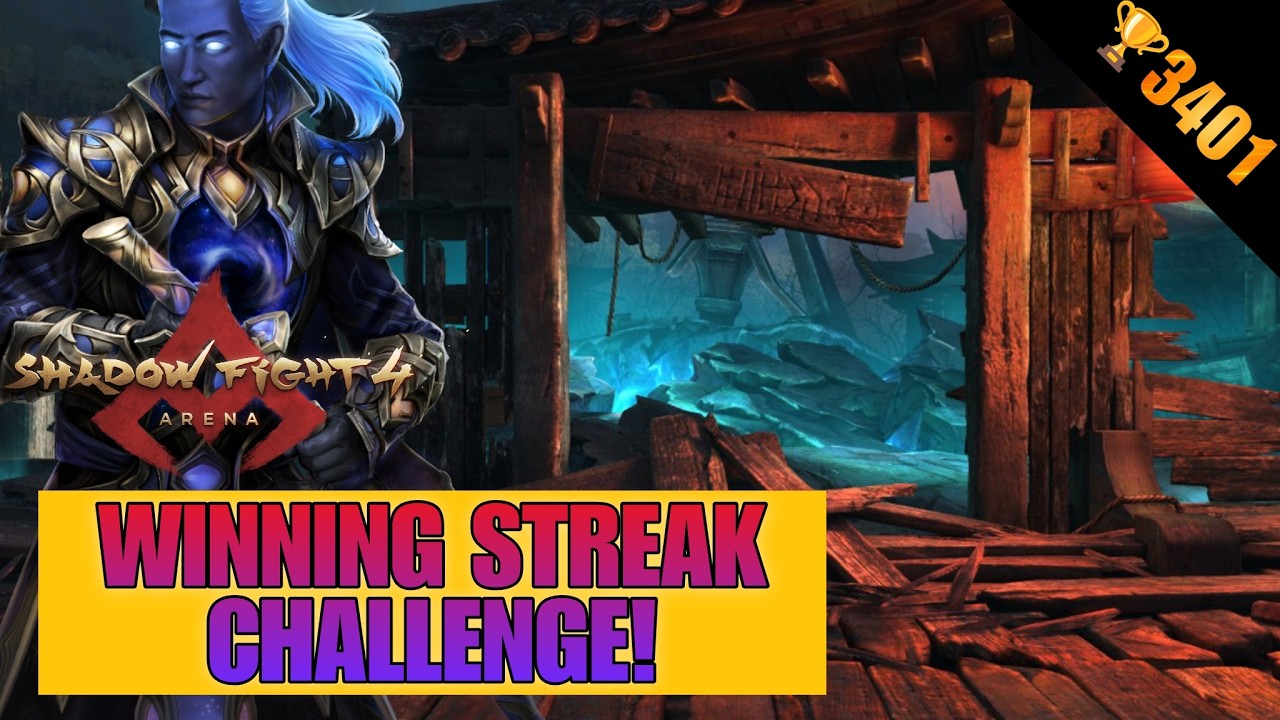 5 Winning Streak Challenge in Shadow Fight 4 Arena Live 2026