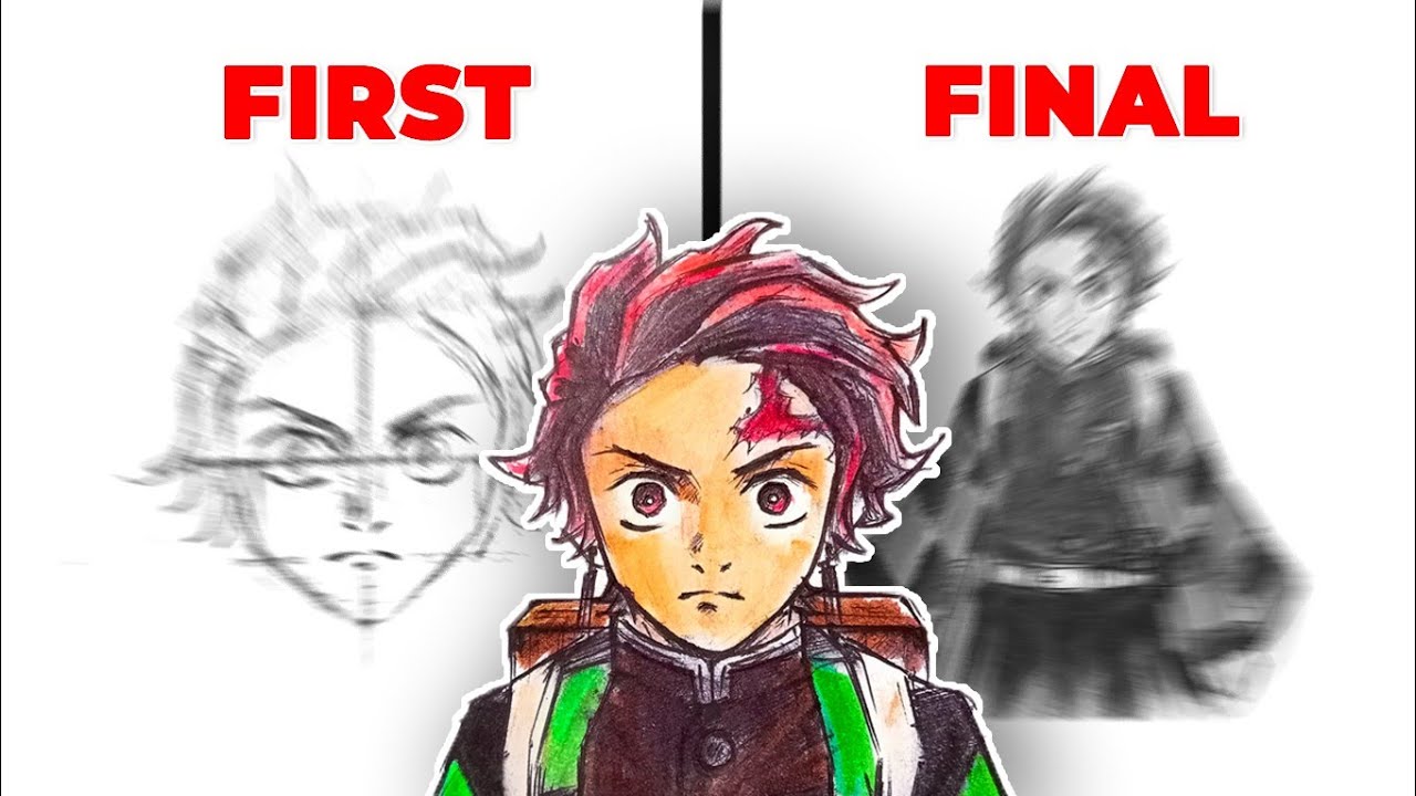 Easy Way to DRAW anime character Like A PRO!