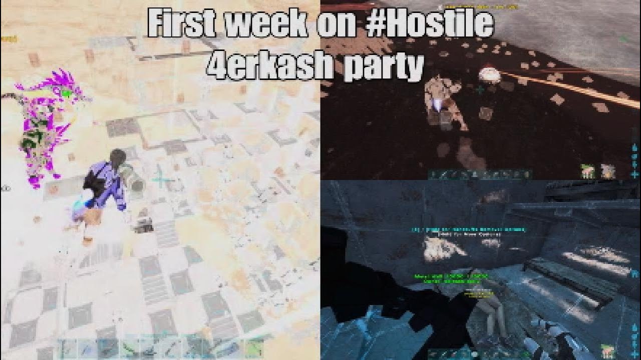 Ark Unofficial PVP PS5 l First Week on #Hostile l #Knights #Matrix #Buda #Viking #Lords #Ruin