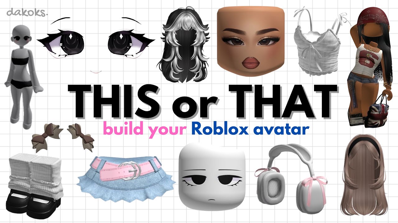 Build your ROBLOX AVATAR! | THIS OR THAT👾💕