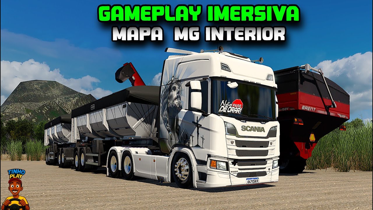 ⭕ETS2-1.57 - GAMEPLAY IMERSIVA  | SCANIA R 650 ROTAS REALISTA  - MAPA MG INTERIOR