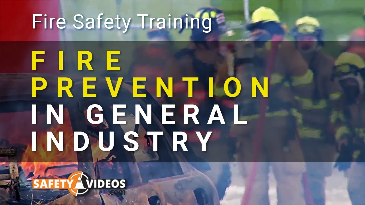 Предотвращение пожаров в промышленности от SafetyVideos.com