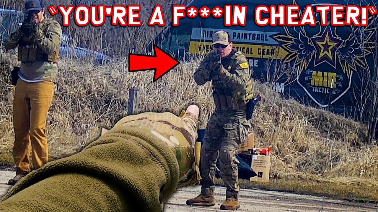 Airsoft CHEATER FULL AUTO MAG DUMPs ME and RAGES About Me Not Calling My Hits!! ….DID I FLIPOUT ??