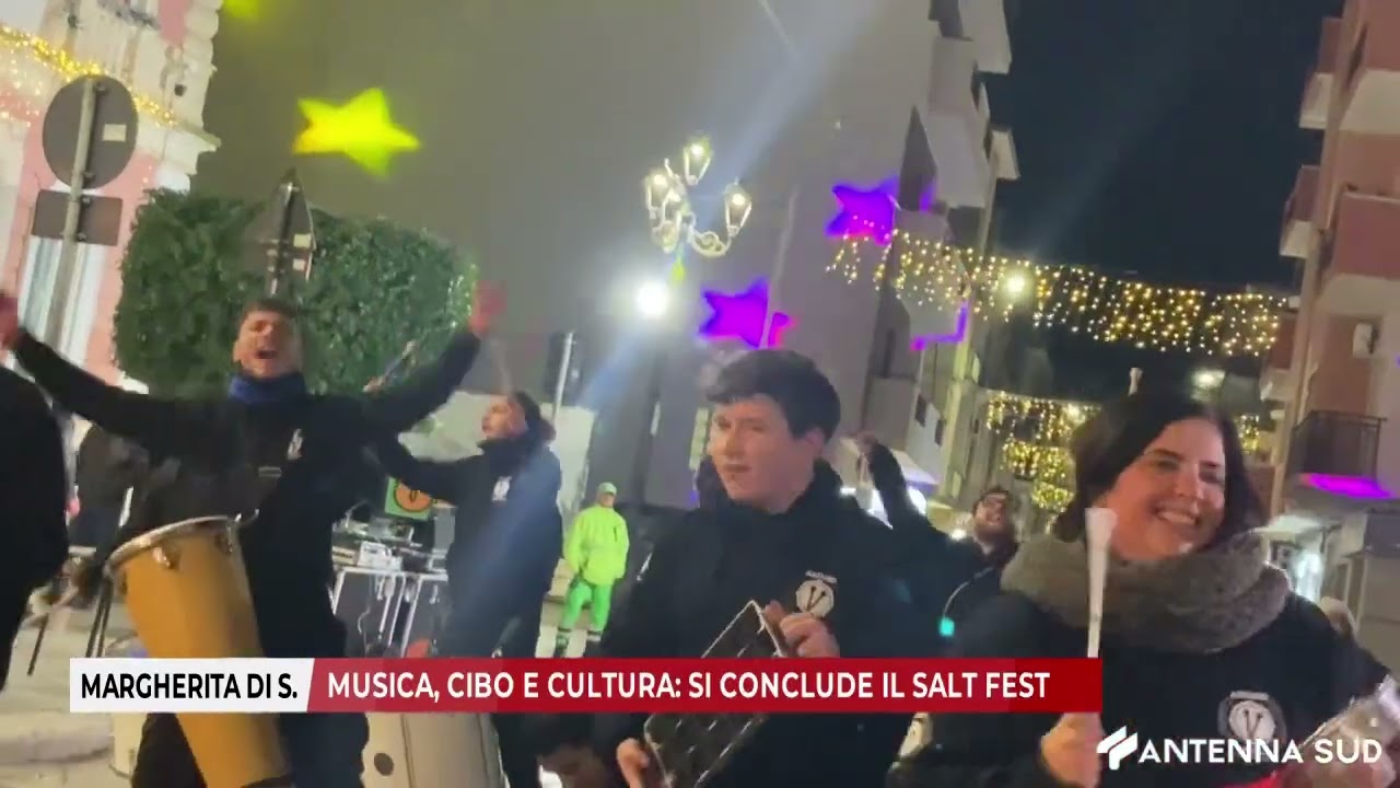 28 DICEMBRE 2024 -  MARGHERITA DI SAVOIA MUSICA, CIBO E CULTURA: SI CONCLUDE IL SALT FEST