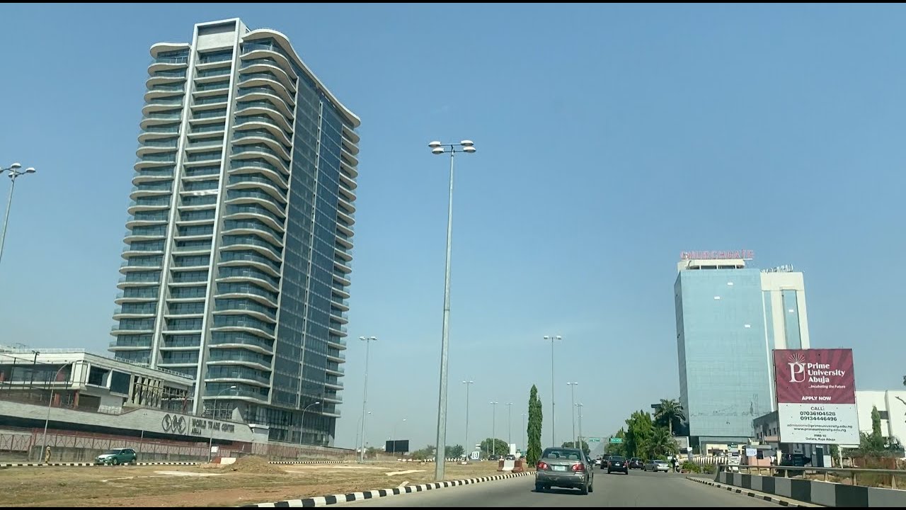 Abuja Nigeria || Driving Through The Tallest building Church gate