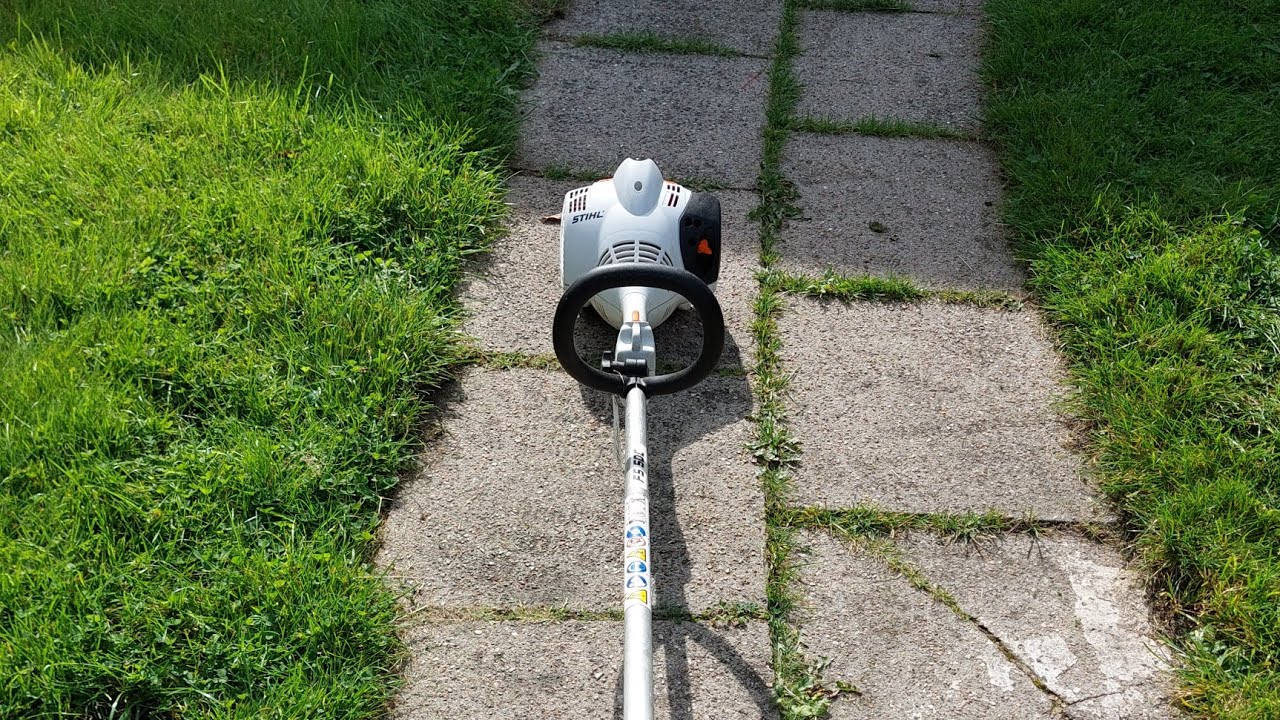 Stihl fs 50 Welle und Fadenkopf Wechseln