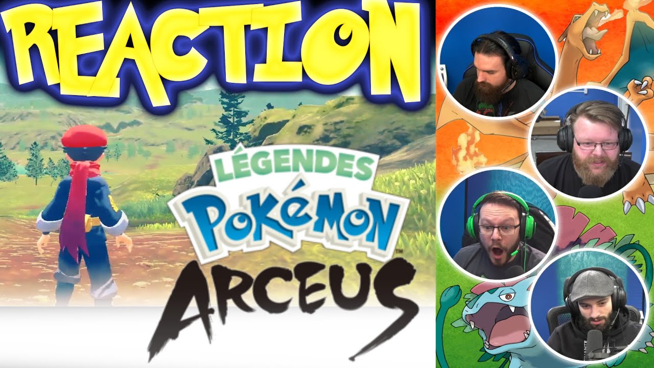 Pokémon Presents - Pokémon Legends: Arceus - Trailer REACTION!!