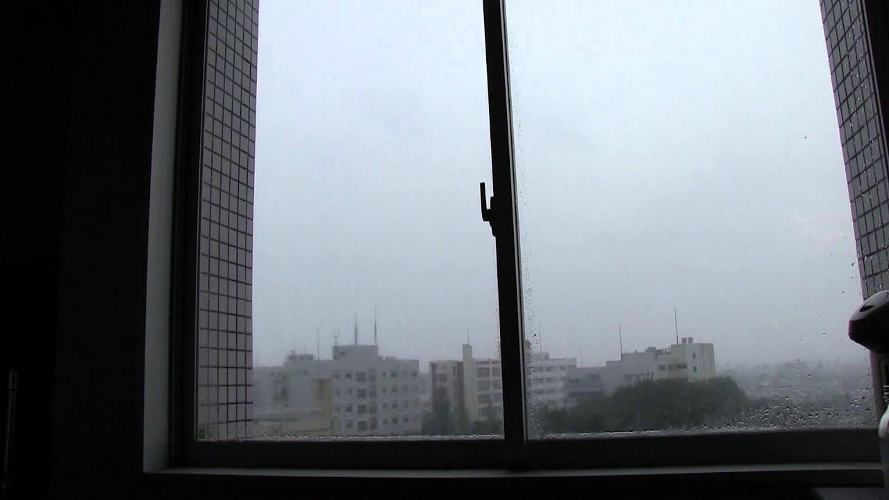 ８月１１日雷雨、調布市