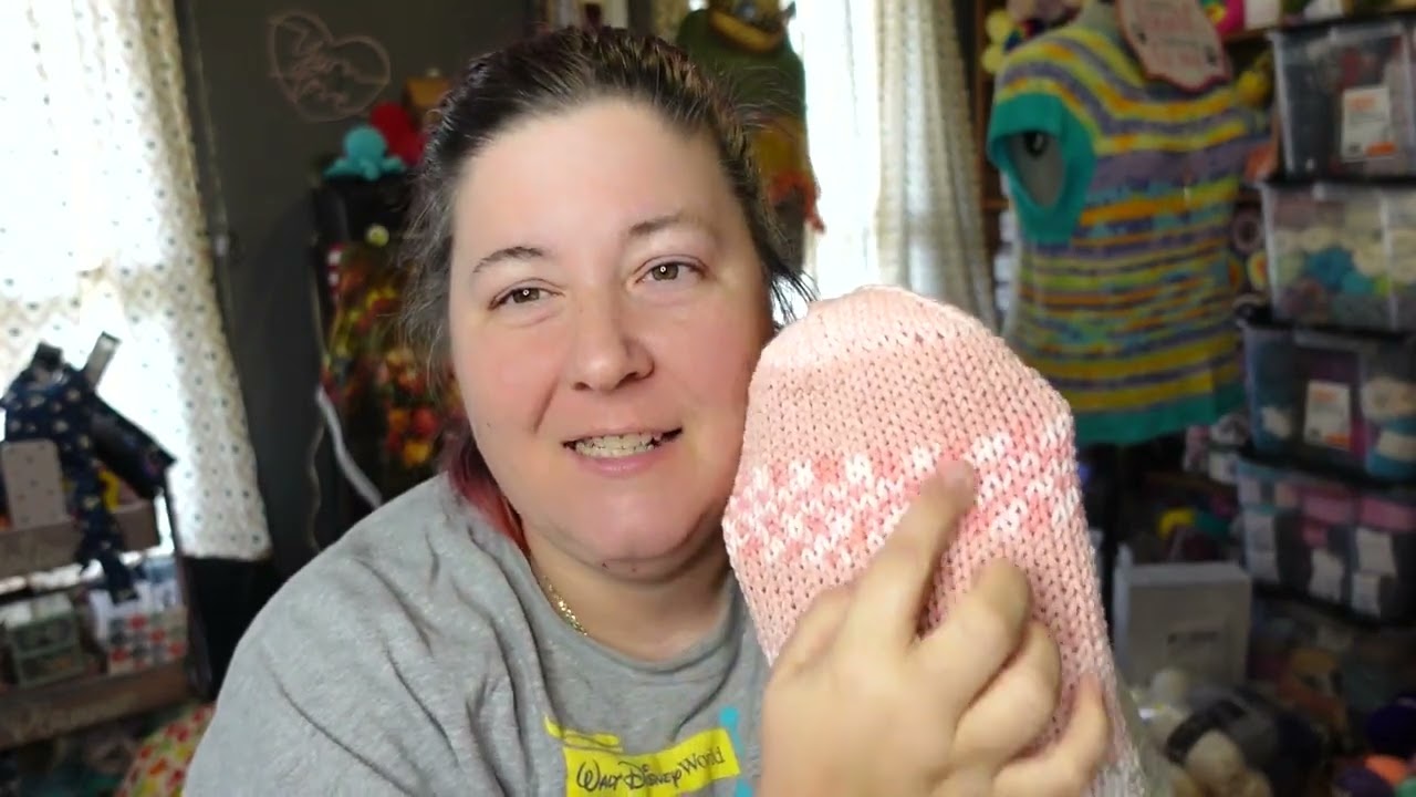 Hobby Lobby Self Patterning yarn