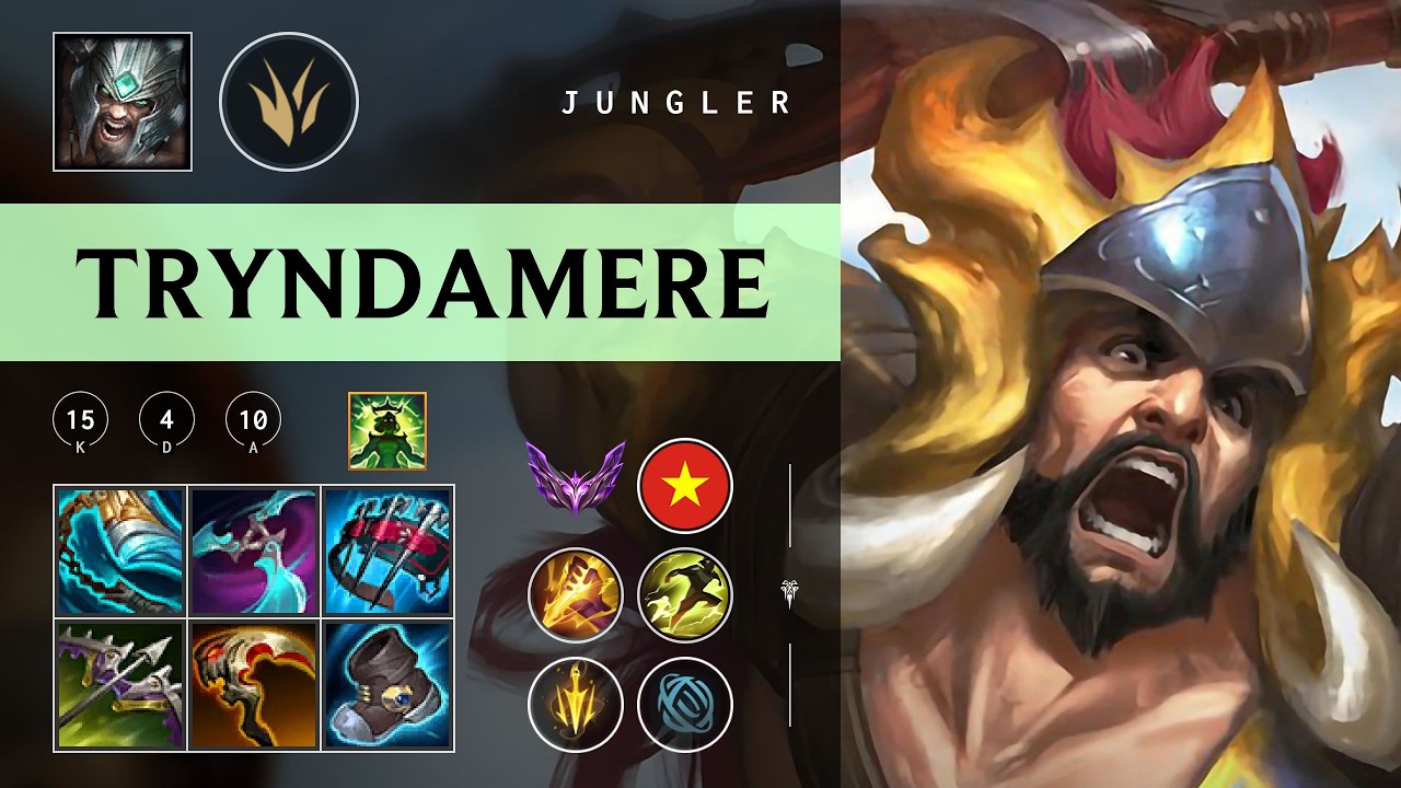 Tryndamere Jungle vs Kayn - VN Master Patch 26.03