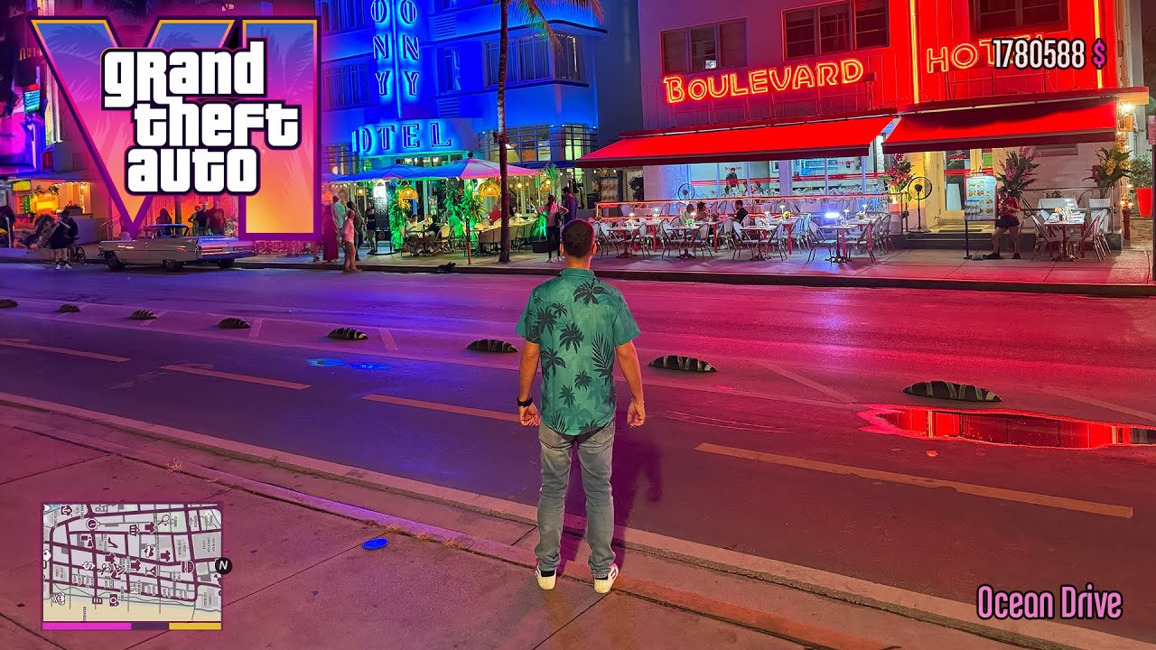 Locatiile din GTA VI in Miami - Vice City