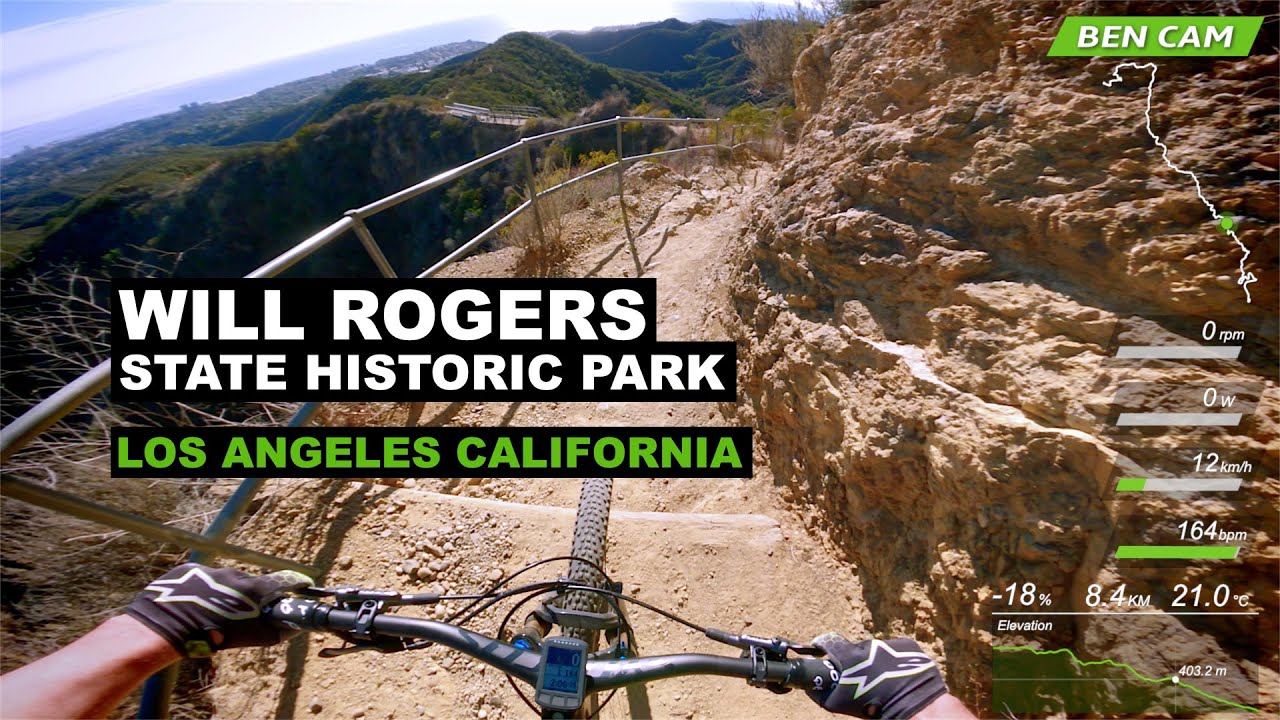 Backbone Trail to Will Rogers | Los Angeles California | Mountain Biking