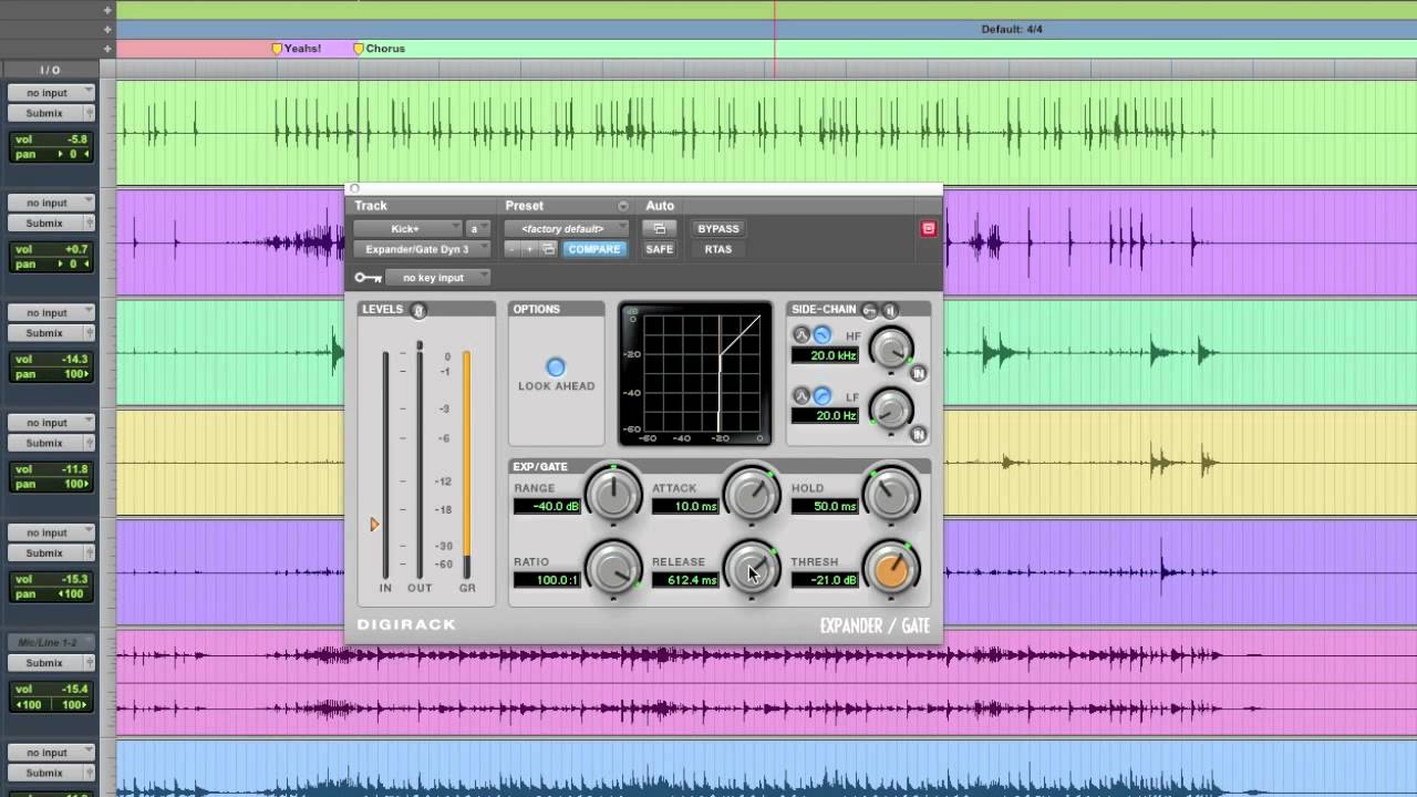 5 Minutes To A Better Mix: Gating Drums - TheRecordingRevolution.com