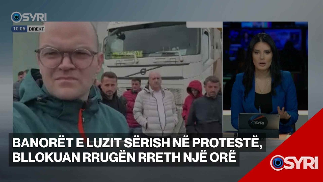 Banorët e Luzit sërish në protestë, bllokuan rrugën rreth një orë