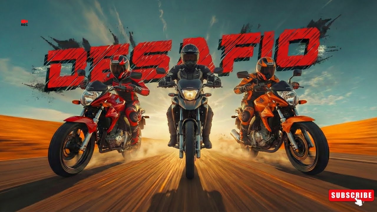 CB 300R VS XRE RALLY VS CB 300F QUAL A MELHOR EM 2026 ? I TINHA ATÉ TRACER
