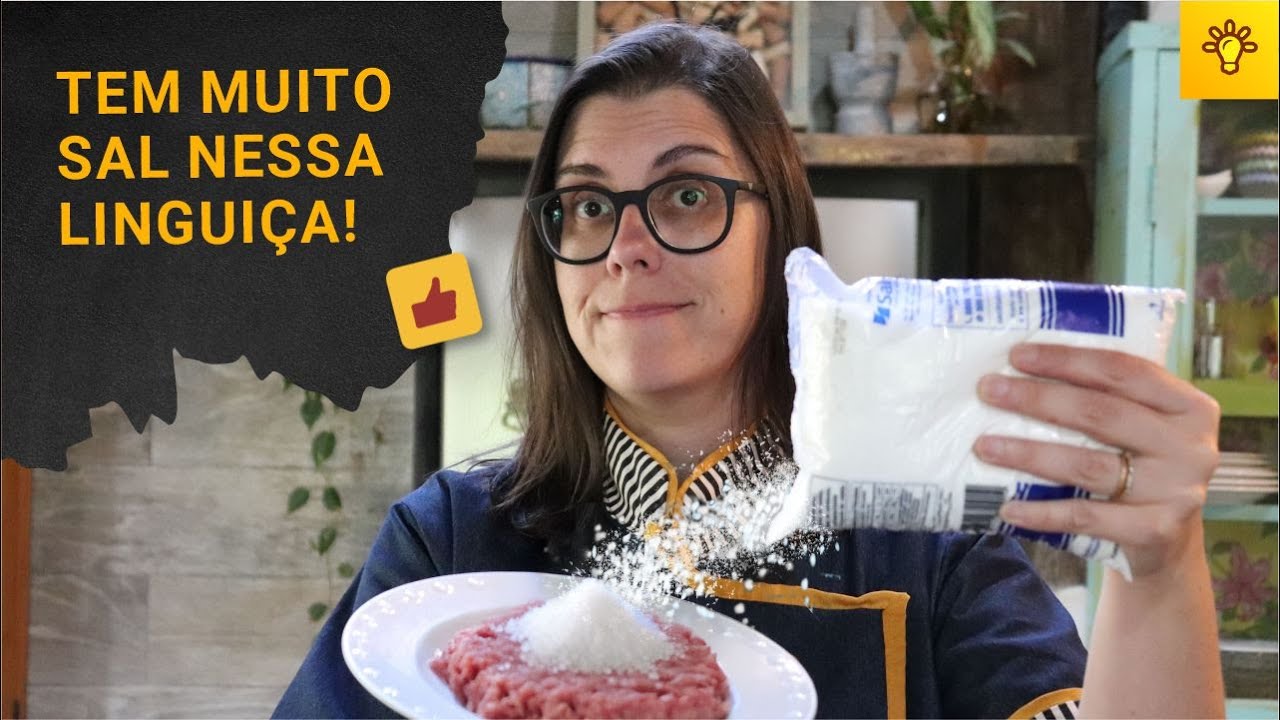 QUAL A QUANTIDADE DE SAL CERTA PRA FAZER LINGUIÇA?